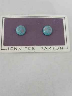 Jennifer Paxton Turquoise Stud Earrings